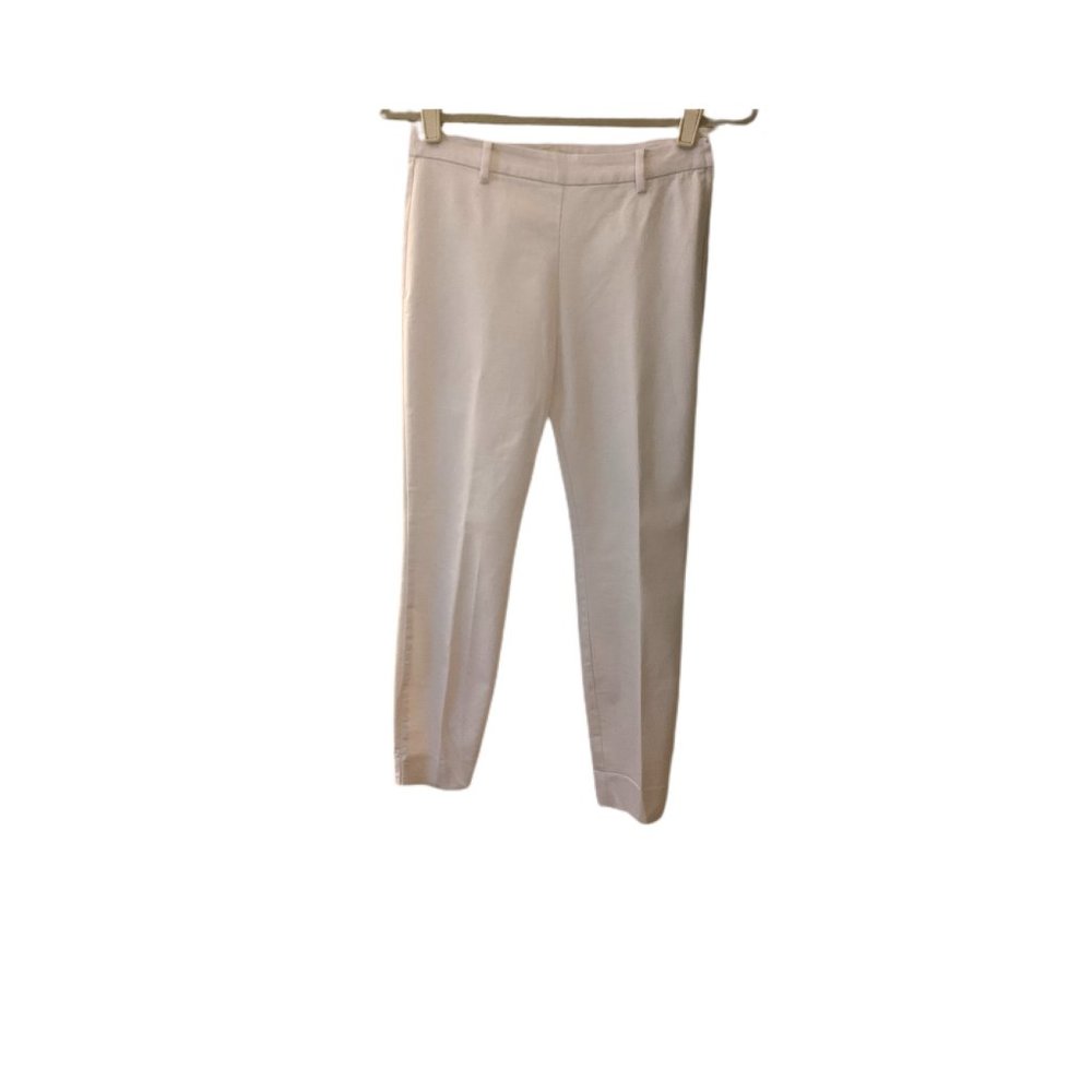 H&M White Side Zip Slacks